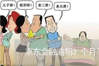 京东金融逾期3个月了