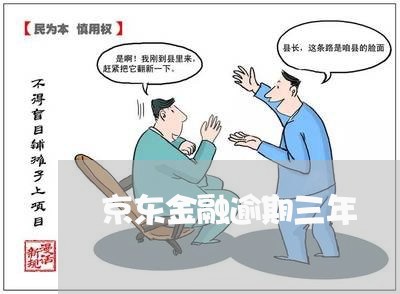 京东金融逾期三年