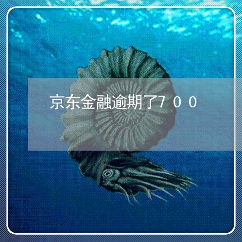 京东金融逾期了700 京东金融逾期了700