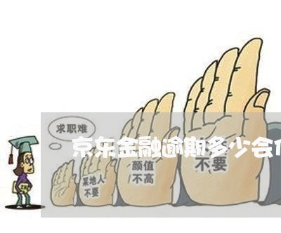 京东金融逾期多少会传发票