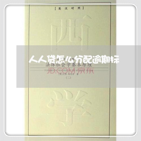 人人贷怎么分配逾期标