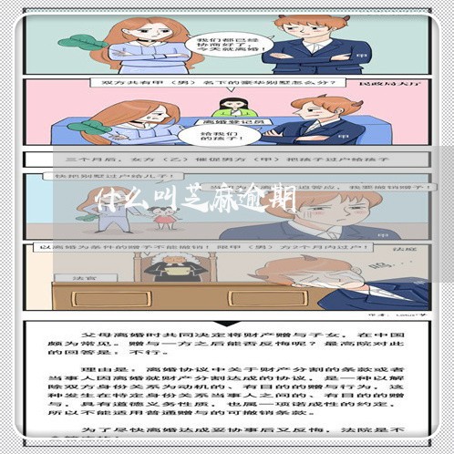 什么叫芝麻逾期