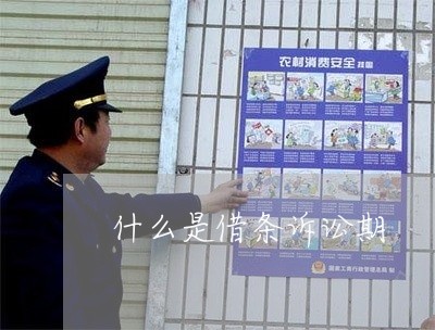 什么是借条诉讼期