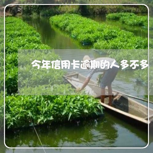 今年信用卡逾期的人多不多 今年信用卡逾期的人多不多