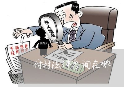 付村法律咨询在哪 付村法律咨询在哪