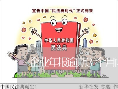 企业年报逾期3个月内/2023120811502