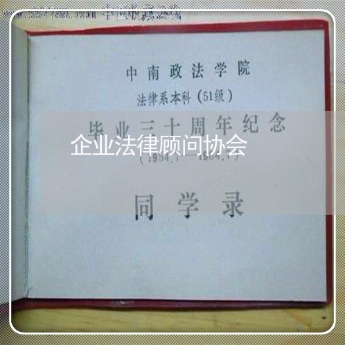 企业法律顾问协会/2023061629383 企业法律顾问协会/2023061629383