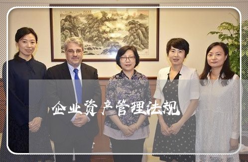 企业资产管理法规
