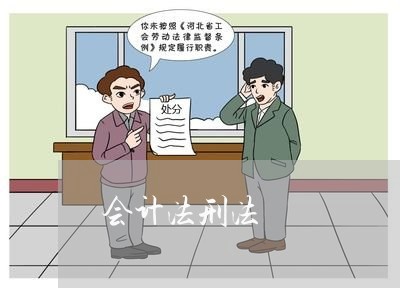 会计法刑法 会计法刑法