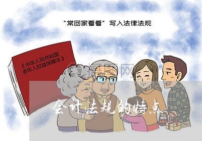 会计法规的特点 会计法规的特点