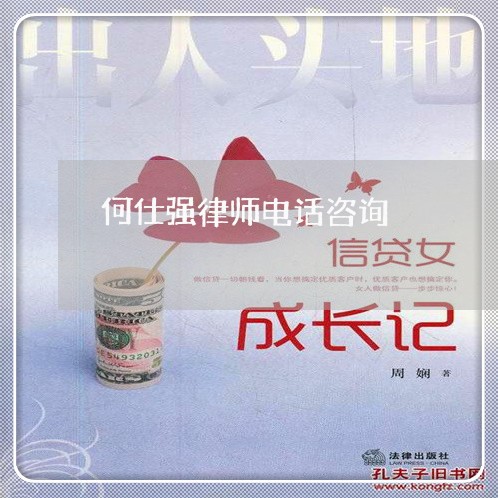 何仕强律师电话咨询