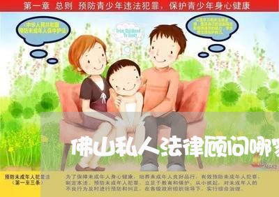 佛山私人法律顾问哪家强/2023061883625