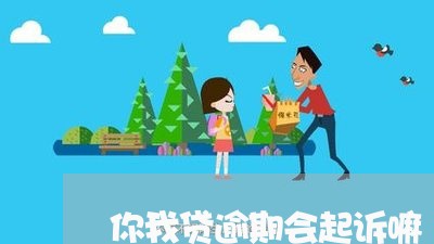 你我贷逾期会起诉嘛/2023020545969