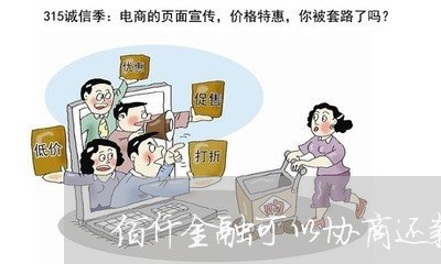 佰仟金融可以协商还款吗/2023070951716