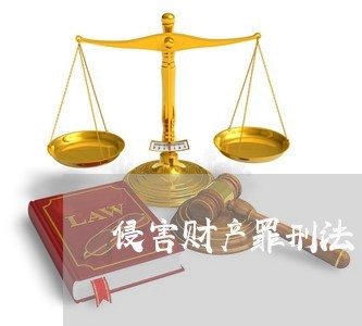 侵害财产罪刑法