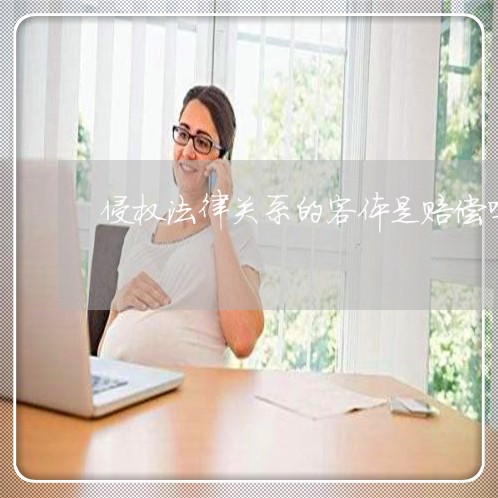 侵权法律关系的客体是赔偿吗 侵权法律关系的客体是赔偿吗