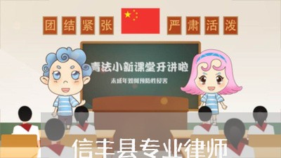 信丰县专业律师
