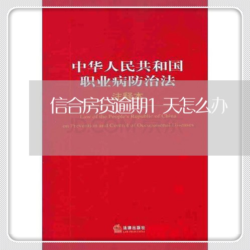 信合房贷逾期1天怎么办/2023041858373