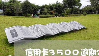 信用卡3500逾期2年/2023032404028