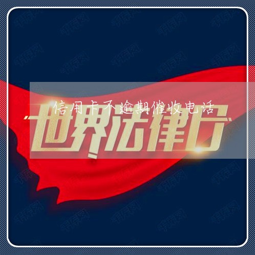 信用卡不逾期催收电话/2023061701927