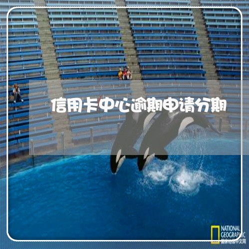 信用卡中心逾期申请分期 信用卡中心逾期申请分期