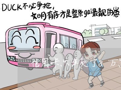 信用卡六年欠了8万怎么还 信用卡六年欠了8万怎么还