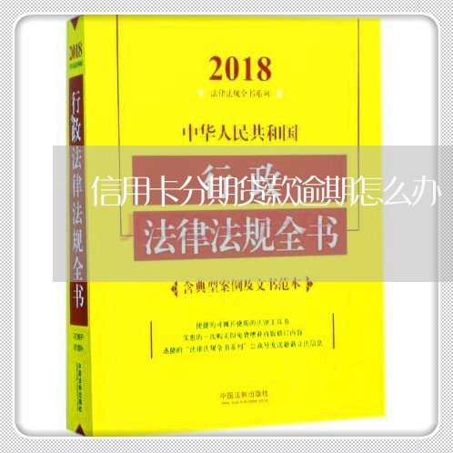 信用卡分期贷款逾期怎么办/2023042383705