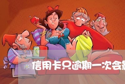 信用卡只逾期一次会影响贷款吗