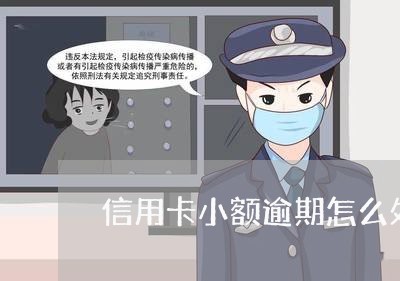 信用卡小额逾期怎么处理最好呢/2023060540260