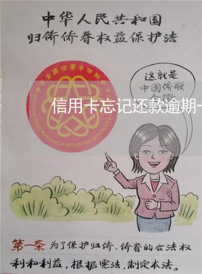 信用卡忘记还款逾期一天 信用卡忘记还款逾期一天