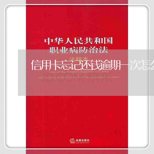 信用卡忘记还钱逾期一次怎么办 信用卡忘记还钱逾期一次怎么办