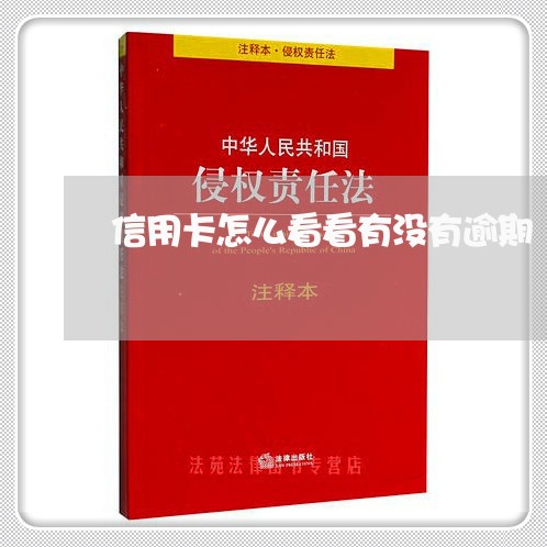 信用卡怎么看看有没有逾期/2023062994825