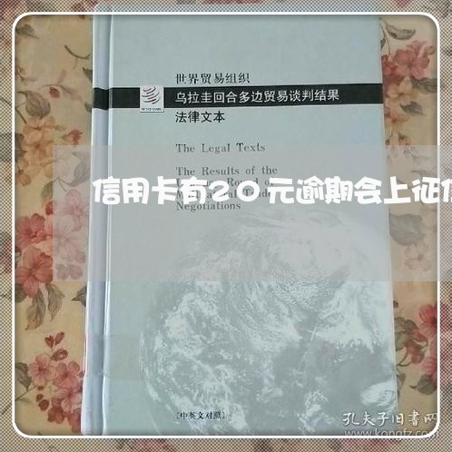 信用卡有20元逾期会上征信吗