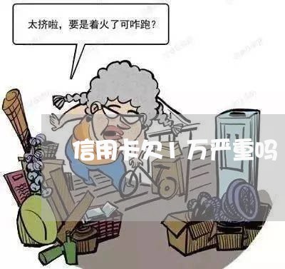 信用卡欠1万严重吗/2023022862726 信用卡欠1万严重吗/2023022862726
