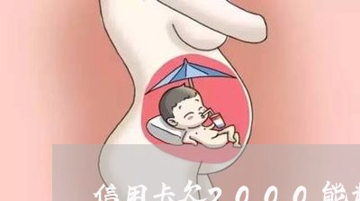 信用卡欠2000能起诉吗