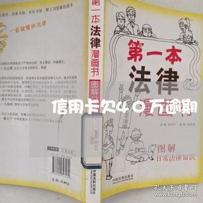 信用卡欠40万逾期