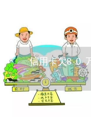 信用卡欠80万怎样养卡 信用卡欠80万怎样养卡
