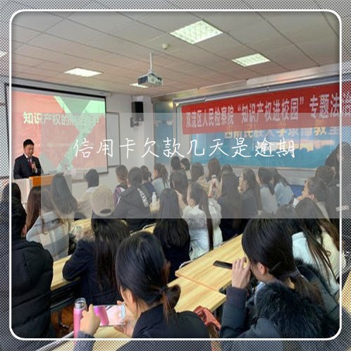 信用卡欠款几天是逾期/2023061647384 信用卡欠款几天是逾期/2023061647384