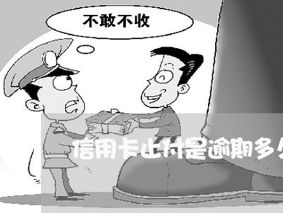 信用卡止付是逾期多久/2023061717159