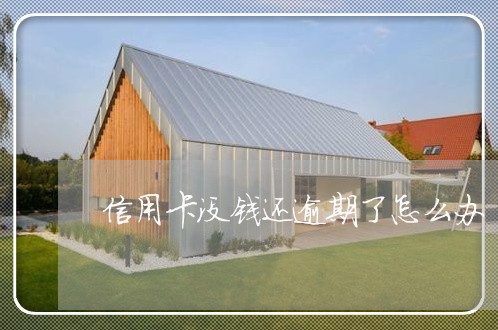 信用卡没钱还逾期了怎么办 信用卡没钱还逾期了怎么办