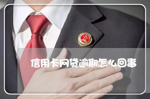 信用卡网贷逾期怎么回事