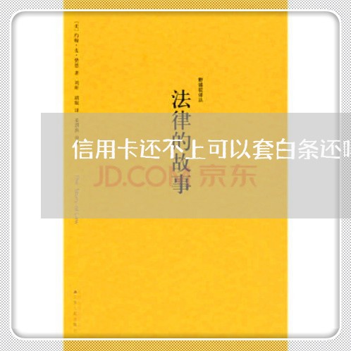 信用卡还不上可以套白条还吗