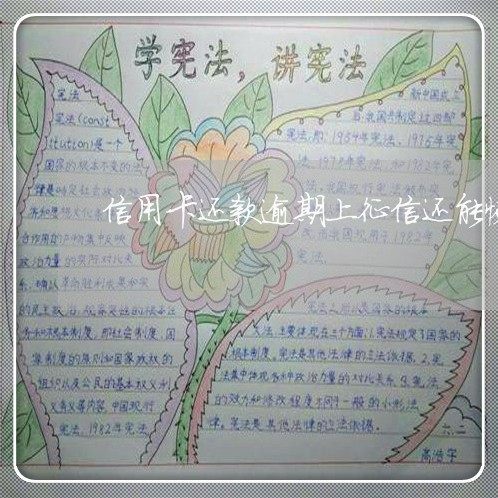 信用卡还款逾期上征信还能恢复吗
