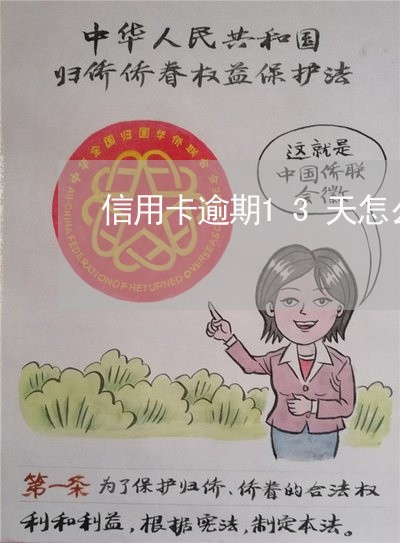 信用卡逾期13天怎么处罚/2023060317382 信用卡逾期13天怎么处罚/2023060317382