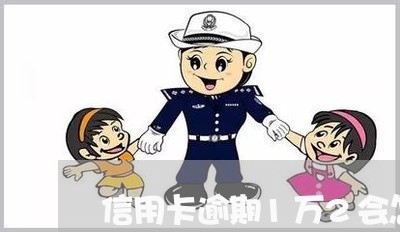 信用卡逾期1万2会怎样 信用卡逾期1万2会怎样