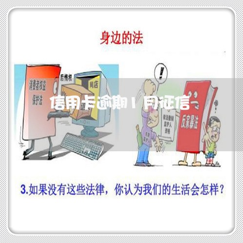 信用卡逾期1月征信 信用卡逾期1月征信