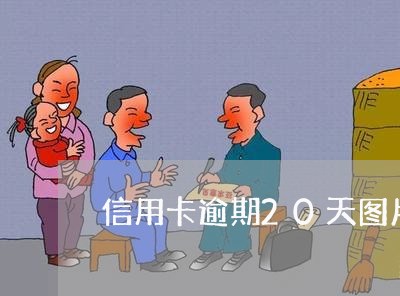信用卡逾期20天图片大全