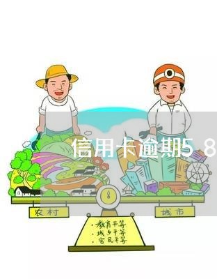 信用卡逾期58万怎么办