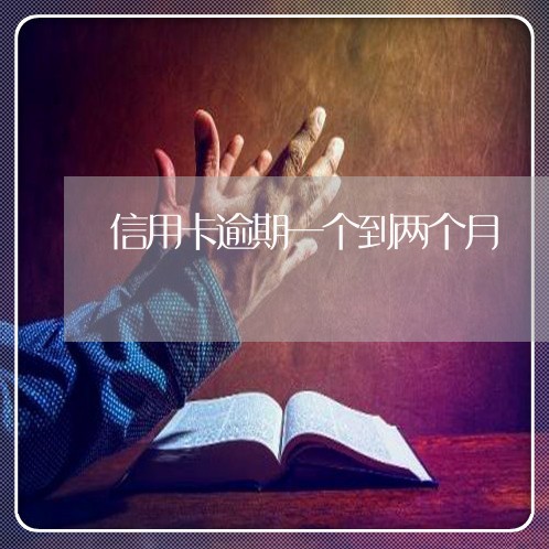 信用卡逾期一个到两个月