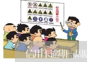 信用卡逾期一周后果是什么 信用卡逾期一周后果是什么